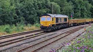 Trains and tones at Knottingley 210824 [upl. by Navis]