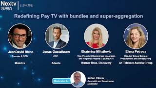 Nextv Series Europe 2024 Redefining Pay TV with bundles and superaggregation [upl. by Eelloh]