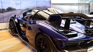 REAL LIFE McLaren Senna Racing Simulator for Forza Horizon 5 [upl. by Anairad]