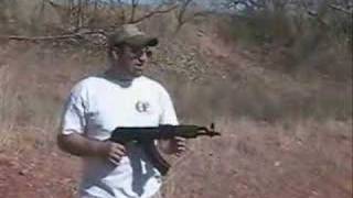 Shooting AK Pistol One Handed [upl. by Harcourt]