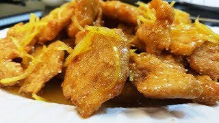 Honey Lemon Chicken  A Tangy and Crispy Chicken Recipe  Better than Takeout [upl. by Edya38]