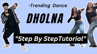 Rangilo Maro Dholna Dance Tutorial  Easy Step By Step dancetutorial [upl. by Dacy]