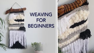 Learn to Weave 3 Basic Weaving Patterns for Beginners [upl. by Gilder]