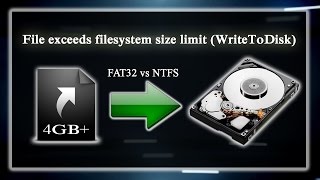 FAT32 vs NTFS [upl. by Aivatra856]