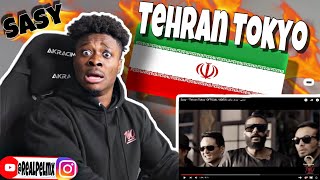 Sasy  Tehran Tokyo OFFICIAL VIDEO REACTION [upl. by Notgnillew45]