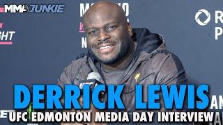 Derrick Lewis Calls Daniel Cormier a Piece of Sht Goes Off on PoundforPound  UFC Edmonton [upl. by Leynwad]