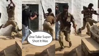 Sushant Singh Sonchiriya Movie MindBlowing Action Sequence Shoot behind the scenes [upl. by Fita]