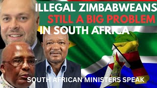 Illegal Zimbabweans still a big problem in South Africa South African Ministers speak [upl. by Rochester]