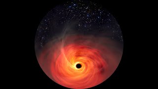 Simulation of a Supermassive Black Hole Fulldome [upl. by Urbana]