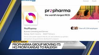 New global headquarters for ProPharma coming to downtown Raleigh [upl. by Suiratnauq40]