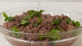 Minced Beef StewTasty minced😋 beefsimplekitchen [upl. by Anitsirc]