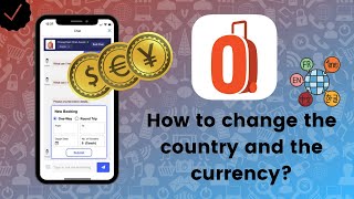 How to change the country and the currency on CheapOair [upl. by Anairad]