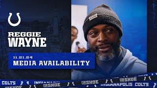 Reggie Wayne Media Availability  November 21 [upl. by Nielson]