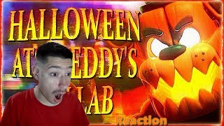 Swaggys Here Reaction to FNAFMULTIPLAT Halloween At Freddys COLLAB [upl. by Eninaej]