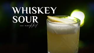 Whiskey Sour Secrets The Perfect Recipe [upl. by Anglo988]