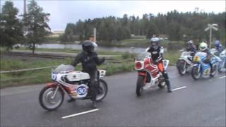 Savonlinnan Vauhtikisat 2013 TT näytösajomemorialrace osapart 1 [upl. by Birkle506]