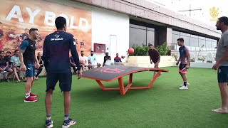 RCB Clashathon 2022 Teqball Competition  Bold Diaries [upl. by Eceer994]