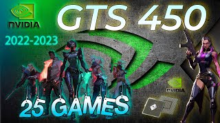 Nvidia GeForce GTS 450 in 20222023  Test in 25 Games [upl. by Neliac]