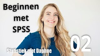 Statistiek met Daphne  Beginnen met SPSS [upl. by Slayton]