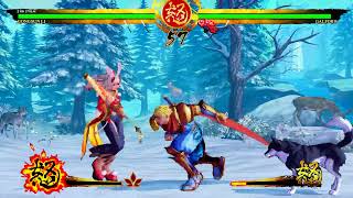 Gongsun Li vs Galford  Samurai Shodown [upl. by Aneles]