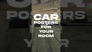 These CAR POSTERS will level up your room INSTANTLY [upl. by Nomrej884]