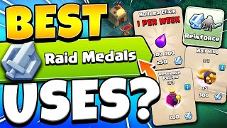 How to Spend Raid Medals AFTER Trader Shop Nerf Clash of Clans [upl. by Nnayllehs343]