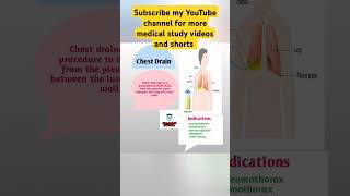 ChestDrainFreeMedicalEducationld3sfnursingmedicalviralviralshortsvideoyoutubeviralshorts [upl. by Schoenfelder]