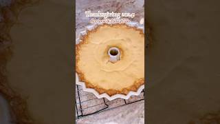 Thanksgiving 2024 Buttermilk Pound Cake Recipe in description subscribe shorts baking cake [upl. by Tavish]