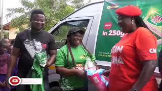 Clean Mamas CleanUp Party Powered by Keysoap at Presec Staff Basic school in Madina [upl. by Karli]