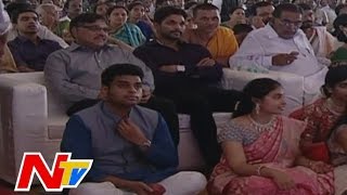 Allu Arjun and Allu Aravind Attends Jupally Rameshwar Rao Shashtipoorthi Celebrations [upl. by Eelame]