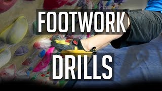 Climbing Footwork Drills VLOG [upl. by Nerin]