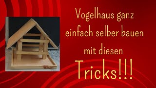 Vogelhaus ganz einfach selber bauen IST DAS MÖGLICH [upl. by Eleanor751]