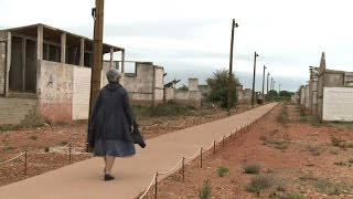 Au camp de Rivesaltes un mémorial à tous les quotindésirablesquot [upl. by Ynatterb488]