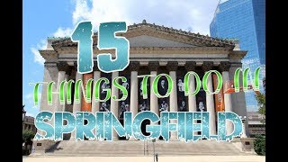 Top 15 Things To Do In Springfield Massachusetts [upl. by Cilka]