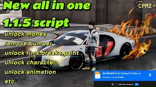 cpm2 NEW SCRIPT CPM2  VERSION 115  CAR PARKING MULTIPLAYER 2  BILLIONAIRE GAMER [upl. by Tega750]