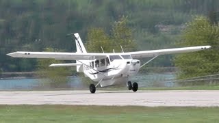 GippsAero GA8 Airvan Takeoff [upl. by Ynnor251]