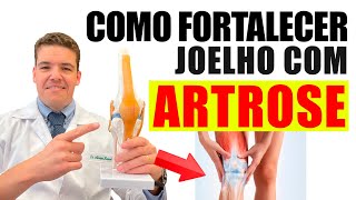 ARTROSE DE JOELHO  Como fortalecer [upl. by Belvia406]