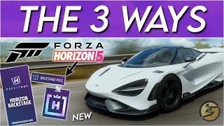 HOW TO GET Backstage Passes Forza Horizon 5 Horizon Backstage 3 WAYS [upl. by Esac]