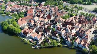 Bad Waldsee von oben  Drohne [upl. by Einaeg]