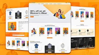 🔥Complete Ecommerce Website using React JS and Tailwind CSS  Step by Step Tutorial [upl. by Oned]