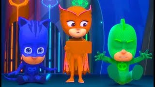 Pj Masks Heroes en Pijamas  Caos en el Cuartel General  Compilación [upl. by Enrak]