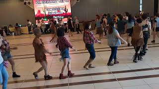 Everybody Get Up Line Dance Cowgirl☆Boy LineDance Sitiawan Party 2024 [upl. by Ahtis]