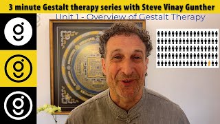 Overview of Gestalt therapy • 3 minute Gestalt series 1 [upl. by Norrek]