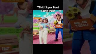 TEMU Super Bowl Commercial [upl. by Nnylhtak879]