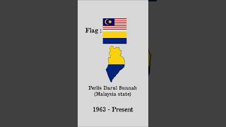 Perlis Darul Sunnah Malaysia state evolution 1356  Present 🇲🇾🥥 [upl. by Zamir]