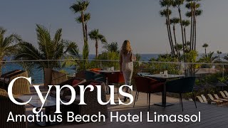 Amathus Beach Hotel Limassol Cyprus [upl. by Emmeram417]