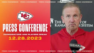 Kansas City Chiefs Coordinators amp Select Players Speak to the Media  Press Conference 1228 [upl. by Notsew312]