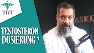 Testosteron Ersatztherapie  Was ist die richtige Dosierung [upl. by Rizas]