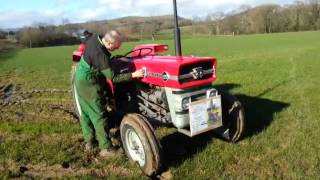 Tractor run in Churchstoke [upl. by Haissi]