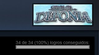 Chaos on Deponia todos los logros  All achievements [upl. by Ilario]